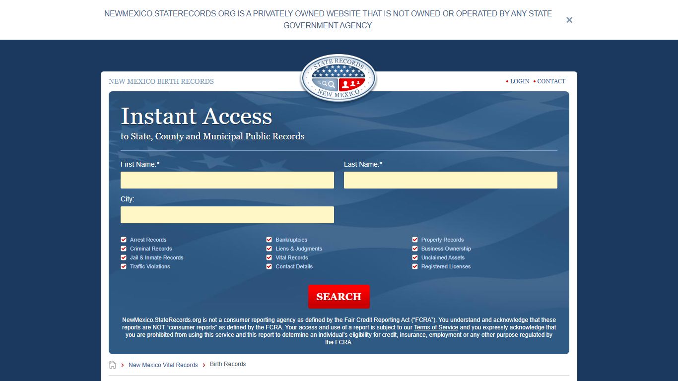 How to Find New Mexico Birth Records | StateRecords.org